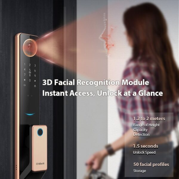 Rhett 3D face recognition smart lock S61 - Image 2